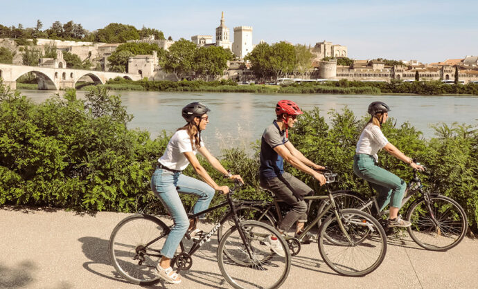 Fietsen Avignon